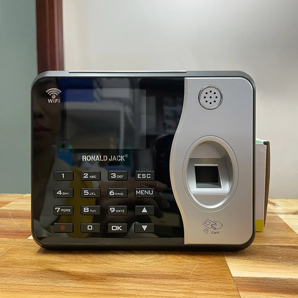 Máy Chấm Công Vân Tay, Thẻ Ronald Jack 1800 - Kết Nối Wifi