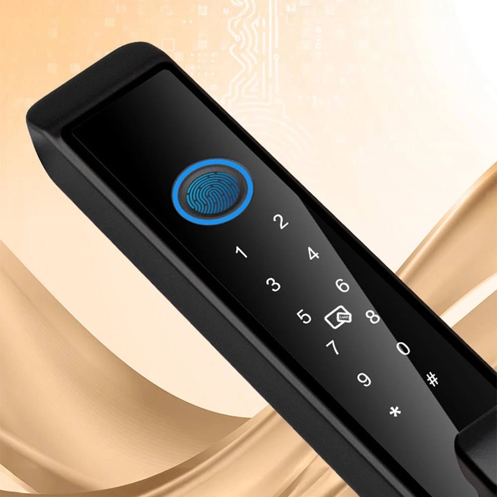 Khóa Vân Tay Cửa Nhôm DiVo KA12 - Lắp cho Cửa Đóng và Cửa Lùa (trượt)