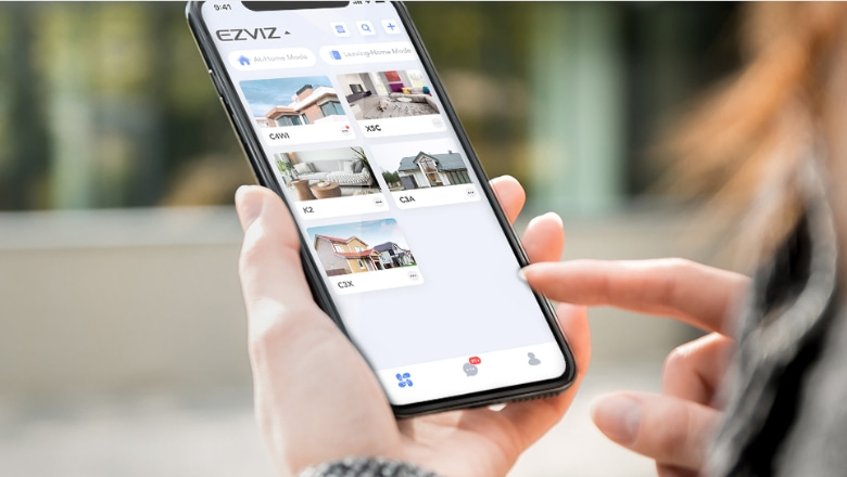 Ứng dụng Ezviz dễ dàng điều khiển từ xa qua điện thoại