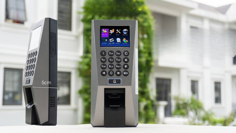 máy chấm công kiểm soát cửa ronald jack f18