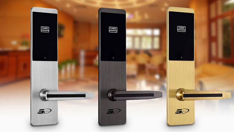 Kiểu dáng khoá cửa có thiết kế đơn giản, dễ sử dụng