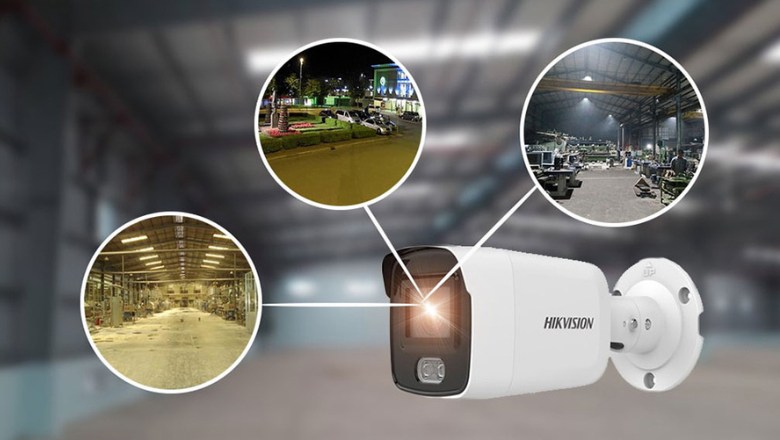 combo camera analog có màu ban đêm