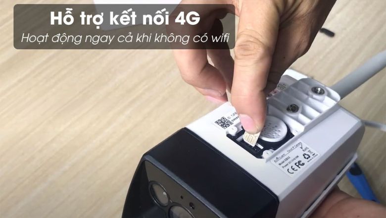 camera ebitcam kết nối 4G
